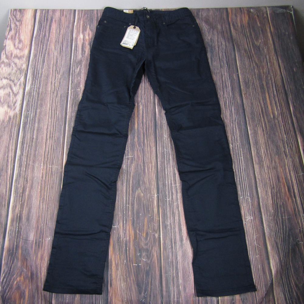 Prana Pants Mens 30x36 Bridger Jeans Blue Slim Fit Outdoors Stretch Denim